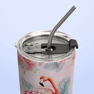Be A Flamingo In A Flock Of Pigeons NNRZ280623123 Stainless Steel Tumbler