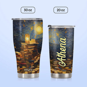 Books Starry Night HTRZ19092902RM Stainless Steel Tumbler