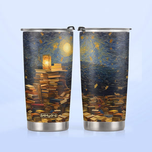 Books Starry Night HTRZ19092902RM Stainless Steel Tumbler