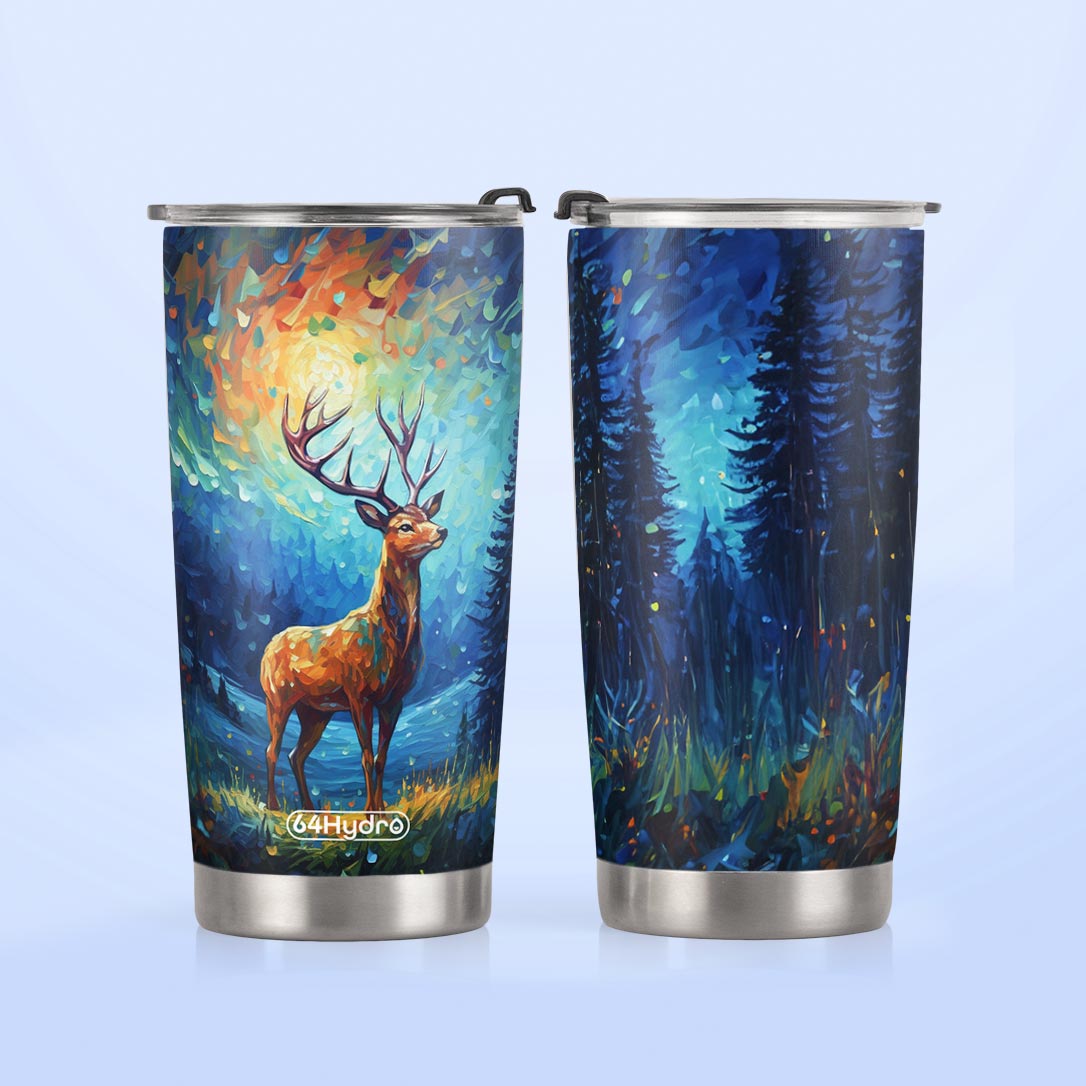 Colorful Deer HTRZ15095221HT Stainless Steel Tumbler