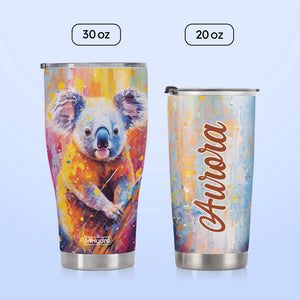 Colorful Koala HTRZ18090799BW Stainless Steel Tumbler