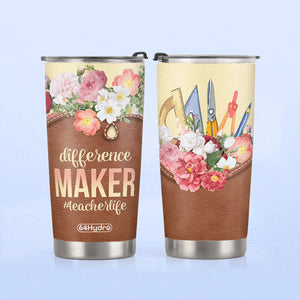 Difference Maker Teacher Life HTRZ26070113ZS Stainless Steel Tumbler