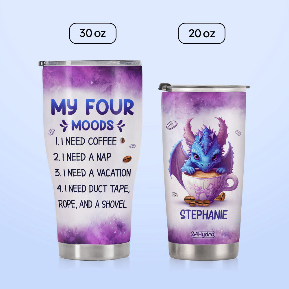 Dragon My Four Moods DNRZ280623592 Stainless Steel Tumbler