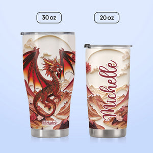 Dragon Quiling Paper HHAY070723064 Stainless Steel Tumbler