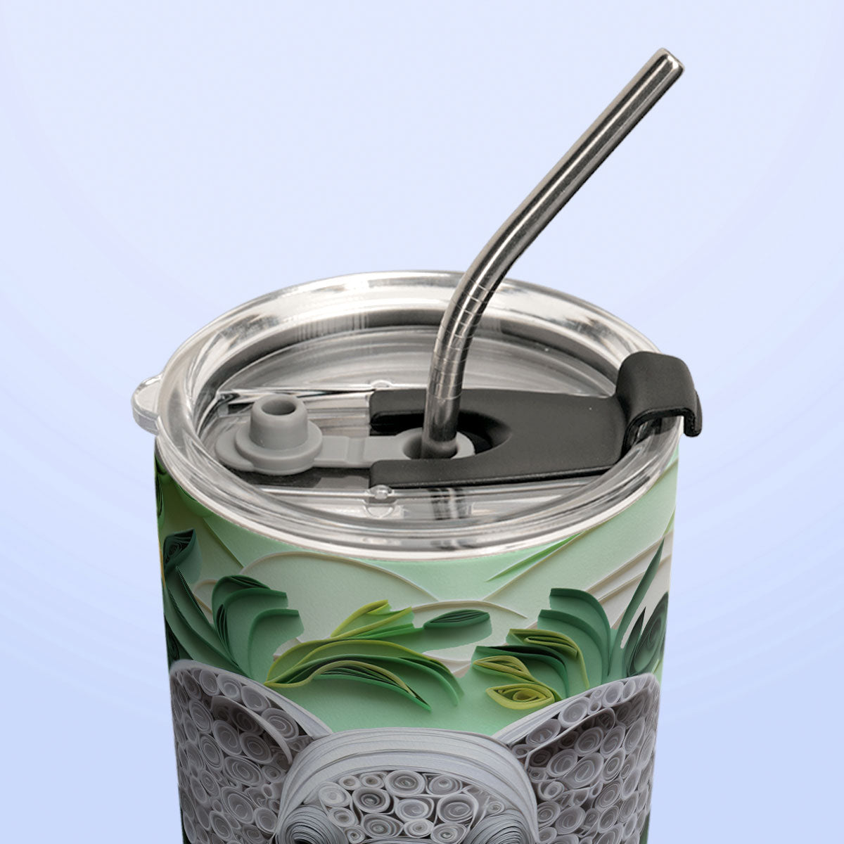 Elephant Paper Quiling HHAY070723341 Stainless Steel Tumbler