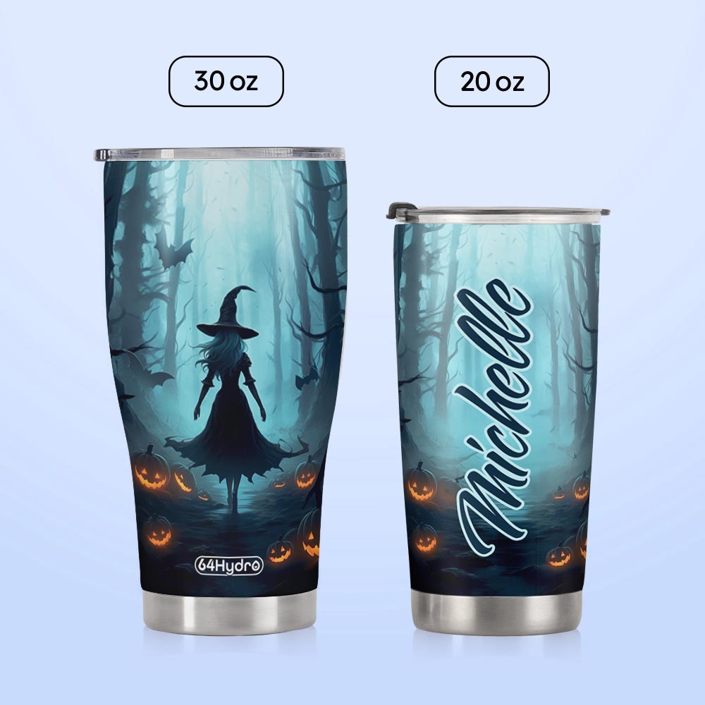 Halloween Witch Into The Woods HTRZ24087749VS Stainless Steel Tumbler