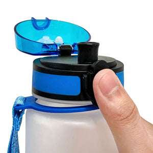 Horse Head Up Heels Down HTRZ15082585WB Water Tracker Bottle