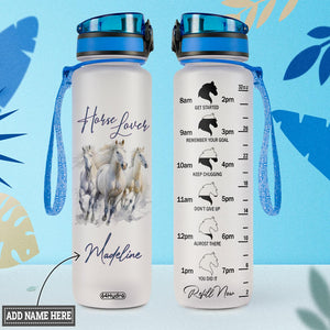 Horse Lover HTRZ15087833IJ Water Tracker Bottle