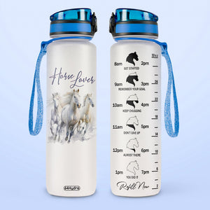 Horse Lover HTRZ15087833IJ Water Tracker Bottle