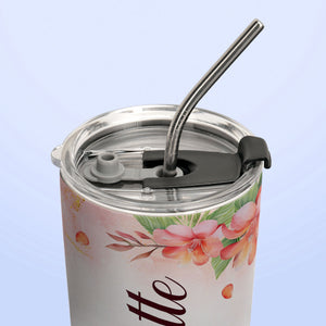 Just A Girl Who Loves Flamingos DNRZ280623828 Stainless Steel Tumbler