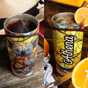 Koala Crystal Mosaic HTRZ18096036JJ Stainless Steel Tumbler