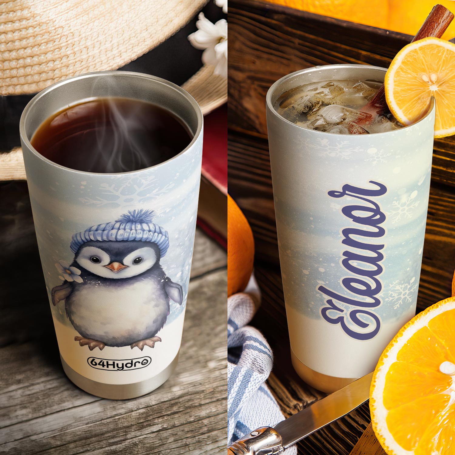 Lovely Penguin HTRZ15091579DQ Stainless Steel Tumbler