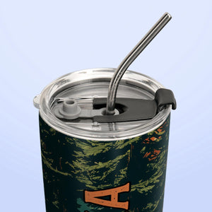 Retro Camping Tent HTRZ25096183VI Stainless Steel Tumbler