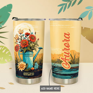 Retro Gardening Watering HTRZ25095816CN Stainless Steel Tumbler