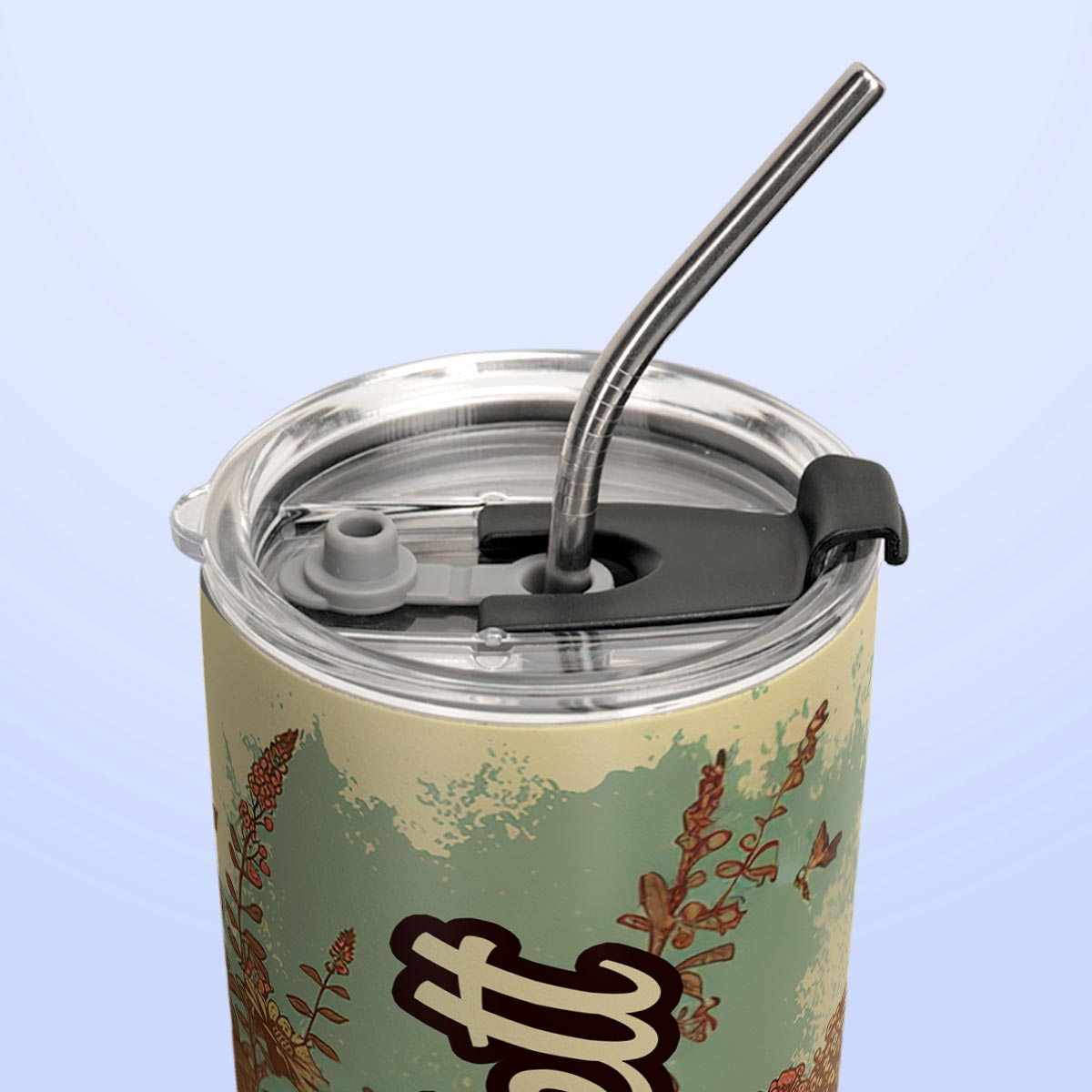 Retro Giraffe HTRZ12095803SC Stainless Steel Tumbler