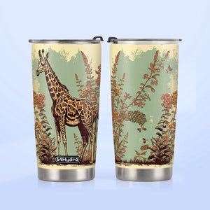 Retro Giraffe HTRZ12095803SC Stainless Steel Tumbler