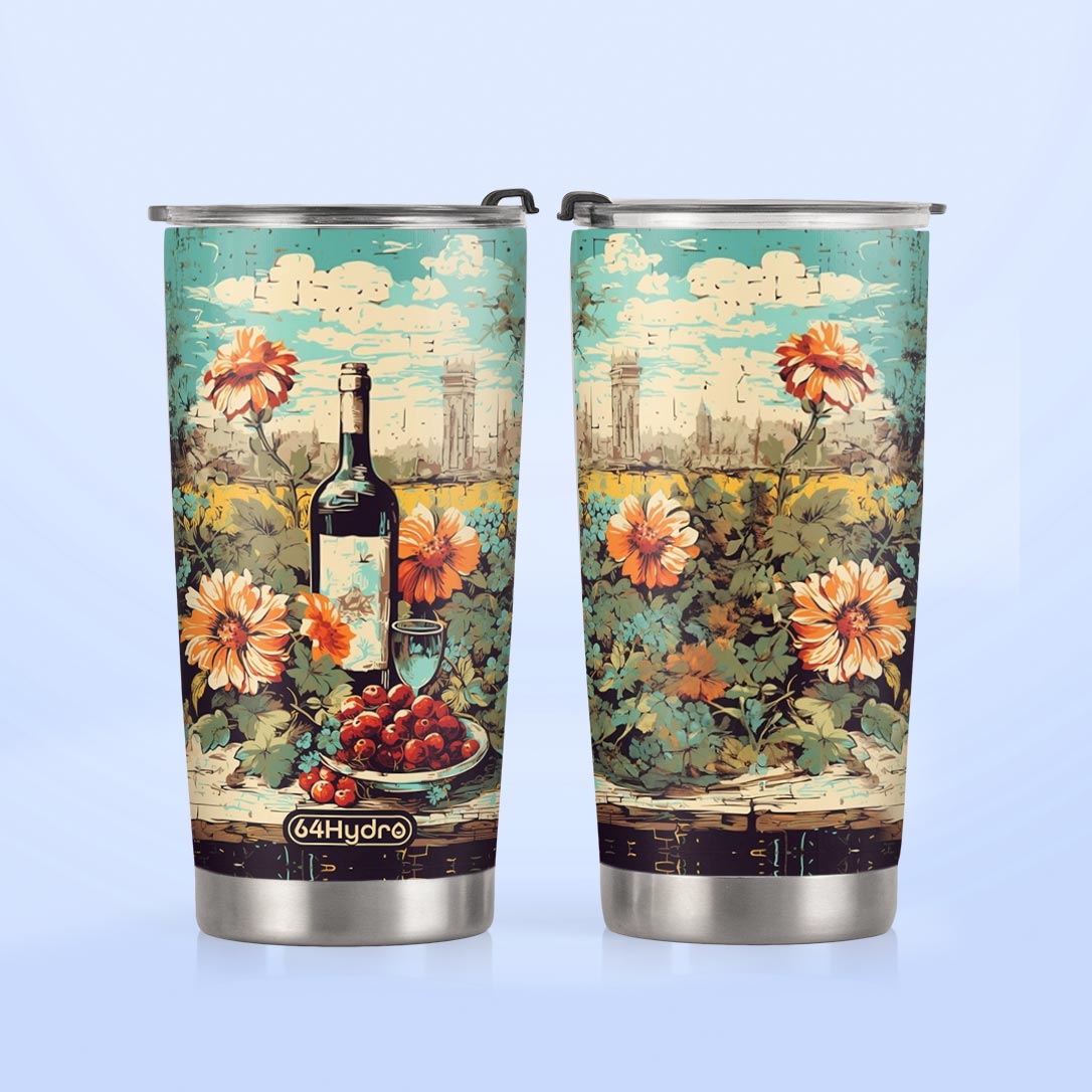 Retro Wine HTRZ19097000KD Stainless Steel Tumbler