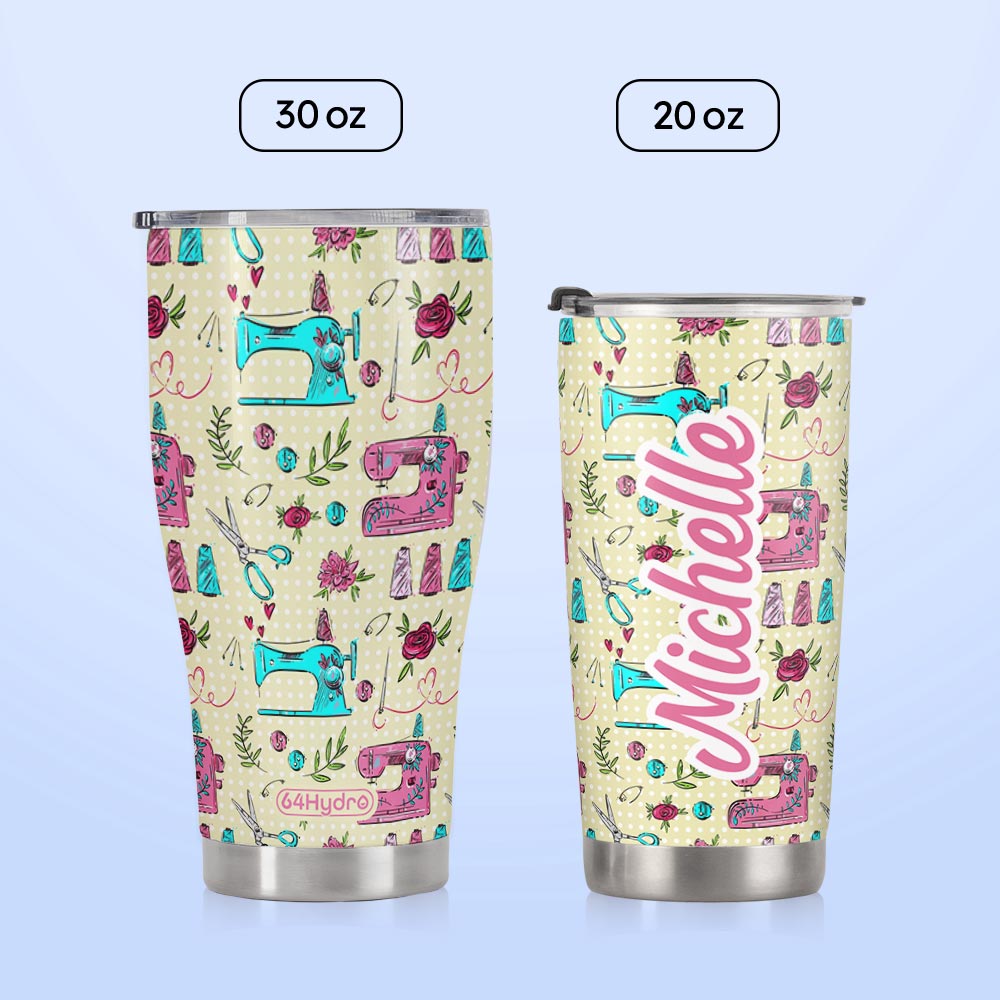 Sewing Pattern HTRZ26092972XN Stainless Steel Tumbler