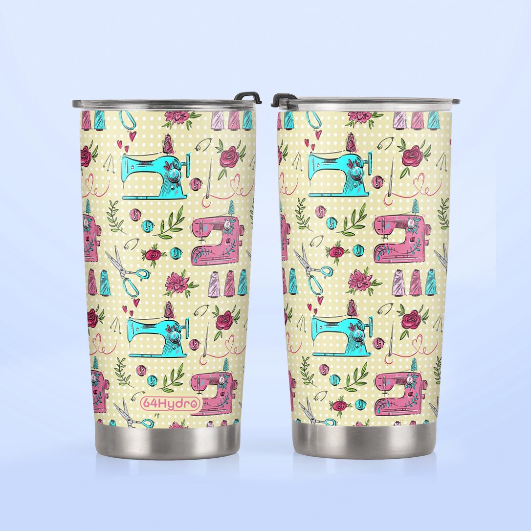 Sewing Pattern HTRZ26092972XN Stainless Steel Tumbler