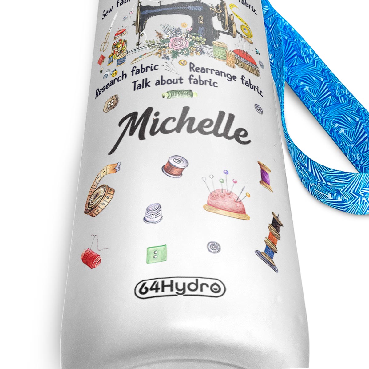 Sewing Things I Do In My Spare Time HHRZ09082988US Water Tracker Bottle