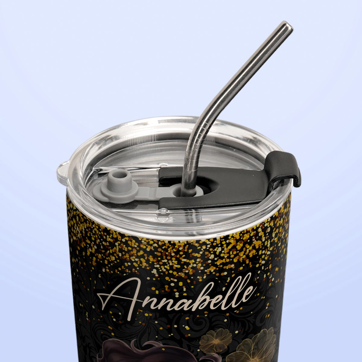 She Who Kneels Before God Can Stand Before Anyone NNRZ270623641 Stainless Steel Tumbler