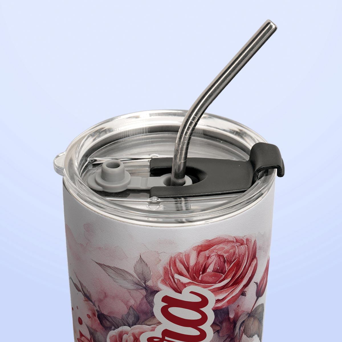 Skull Floral HTRZ27099633PF Stainless Steel Tumbler