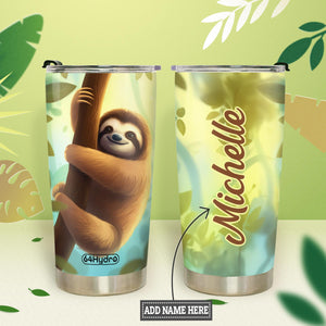 Sloth Hanging HTRZ18099965GJ Stainless Steel Tumbler