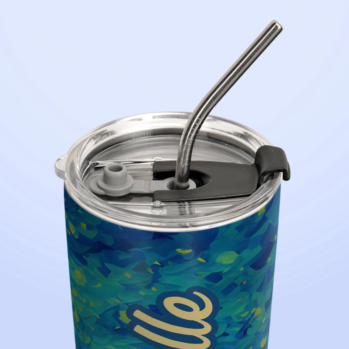 Sloth Painting Style HTRZ18098550XA Stainless Steel Tumbler