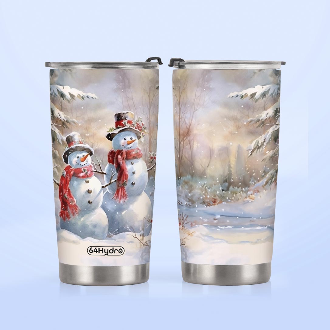 Snowmen Friend HTRZ19099982LA Stainless Steel Tumbler