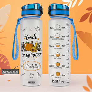 Teach Love Inspire HHRZ26072951XM Water Tracker Bottle