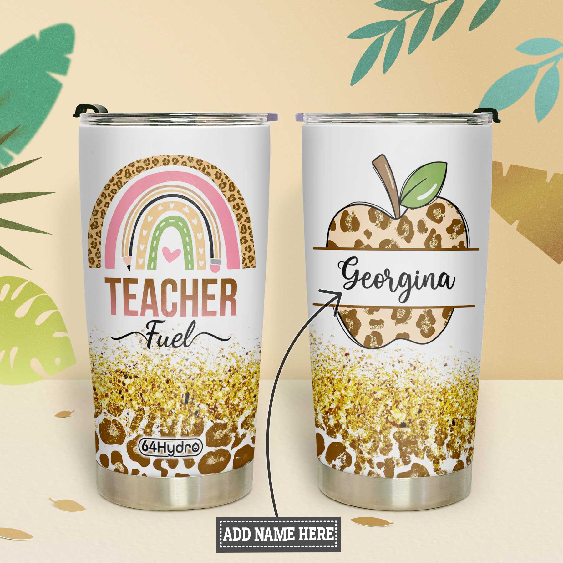 Teacher Fuel HTRZ26072343ME Stainless Steel Tumbler