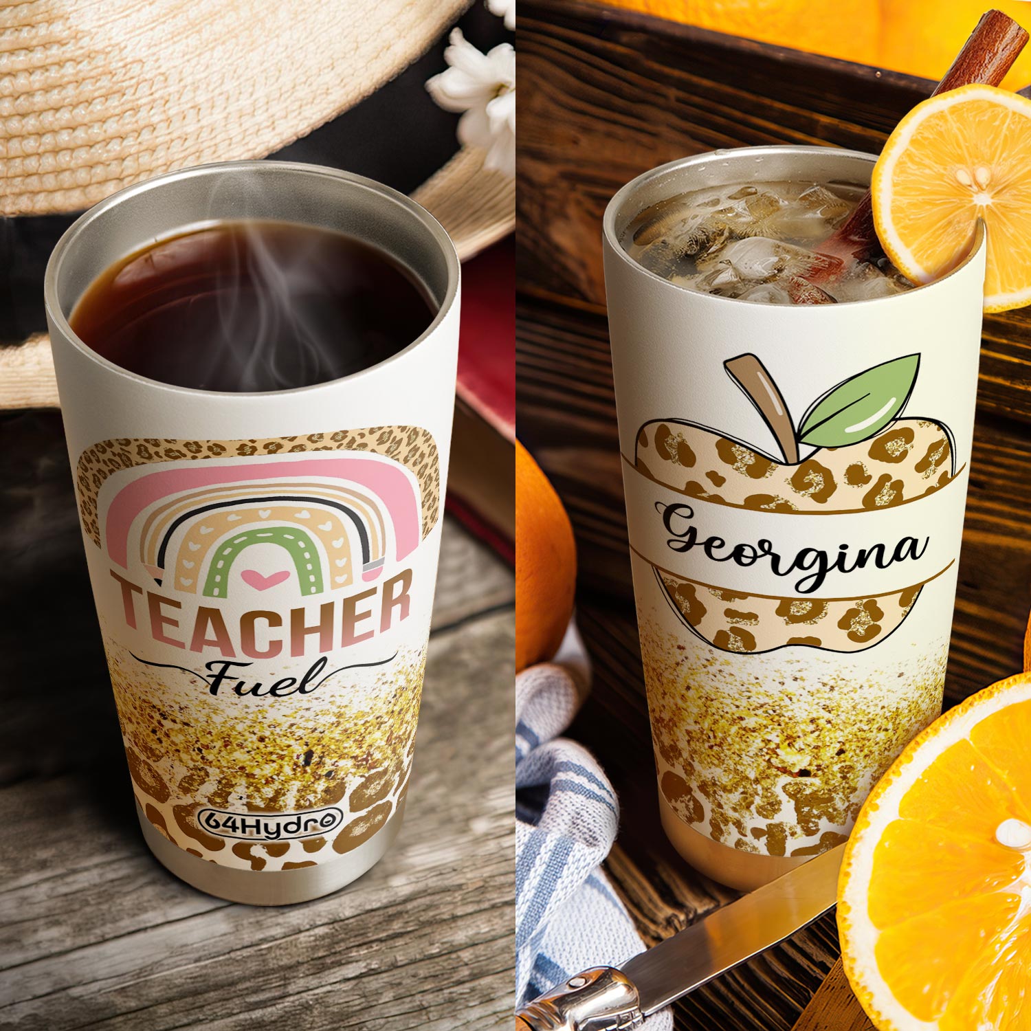Teacher Fuel HTRZ26072343ME Stainless Steel Tumbler