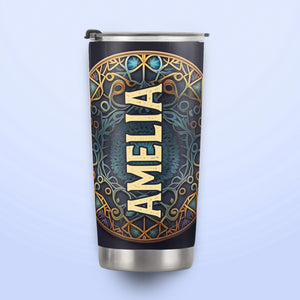 Trible Colorful Giraffe HTRZ12091720GE Stainless Steel Tumbler