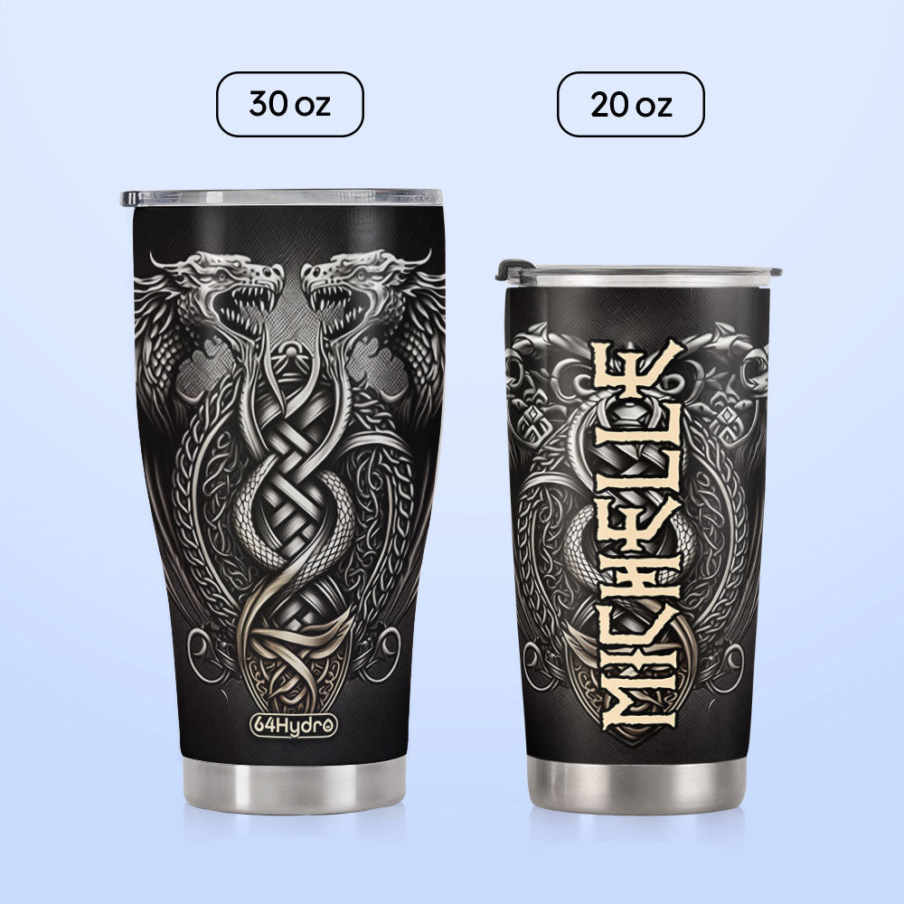 Viking Winged Dragon HHAY060723909 Stainless Steel Tumbler – 64Hydro