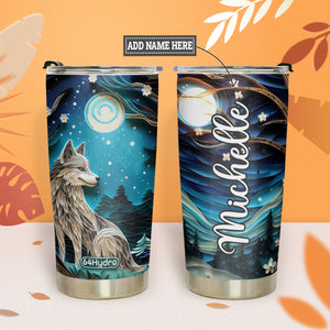Wolf Paper Quiling HHAY060723779 Stainless Steel Tumbler